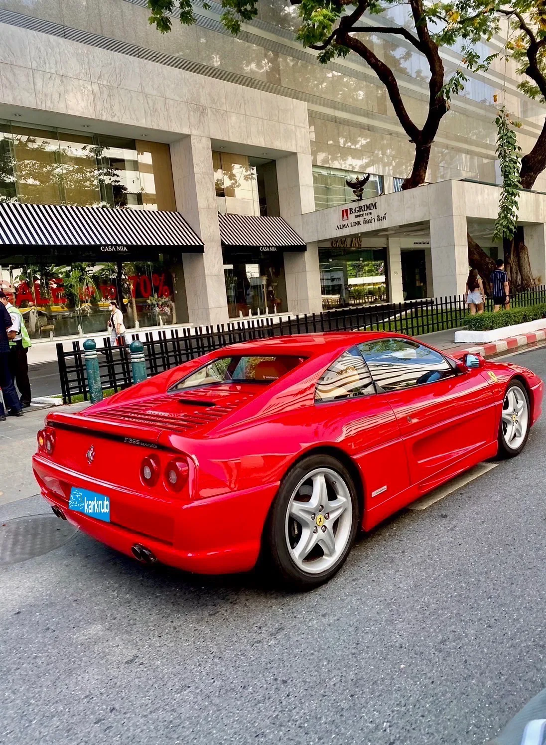 Spotted on Sukhumvit – Ferrari 355 in Rossa Corsa