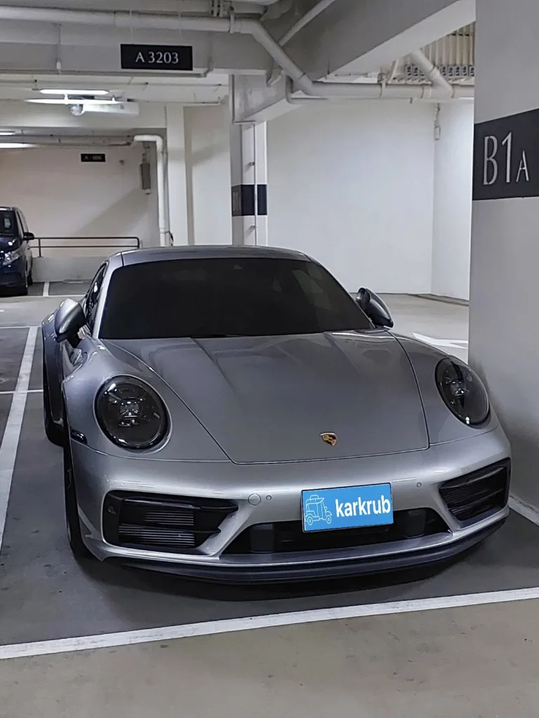 Spotted – 992 Porsche 911 in Bangkok parking garage