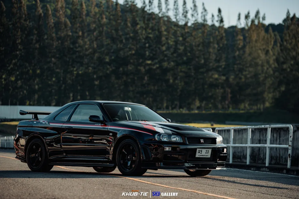 The Rare Nissan Skyline GTR R34 Nismo R-Tune Worth Over 40M Baht in Thailand