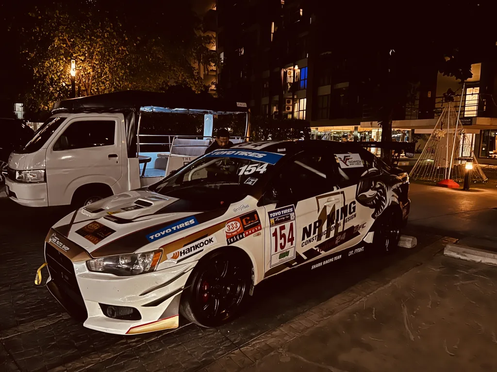 spotted – mitsubishi evo