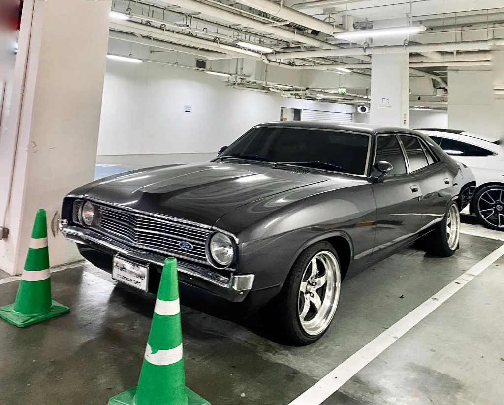 Spotted – Ford Mustang from the early 1970s