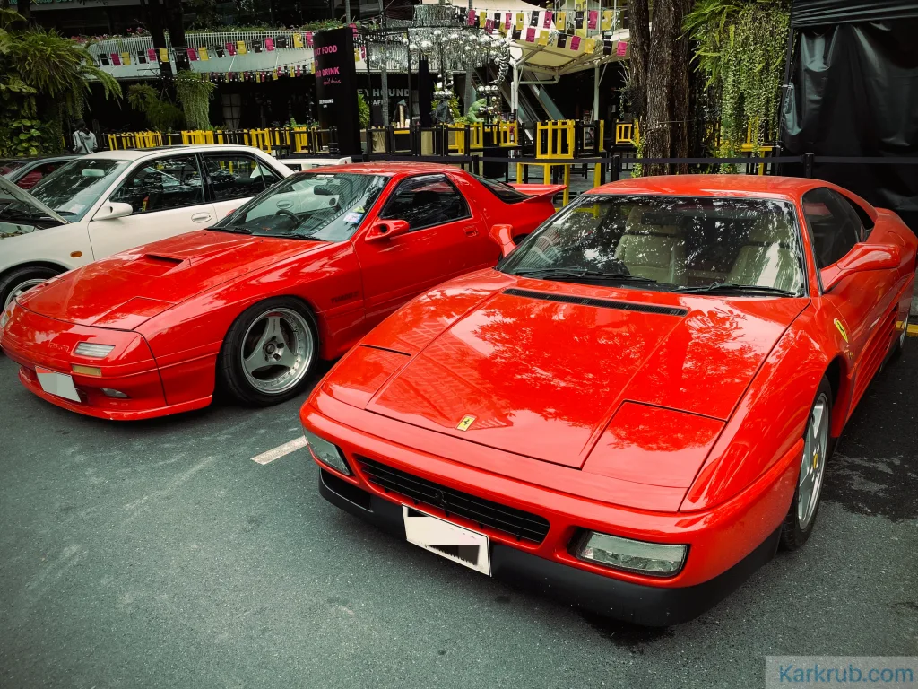 Ferrari 348tb & Mazda RX-7 FC Savanna