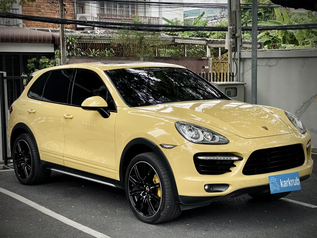 Spotted – Porsche Cayenne Ari, Bangkok