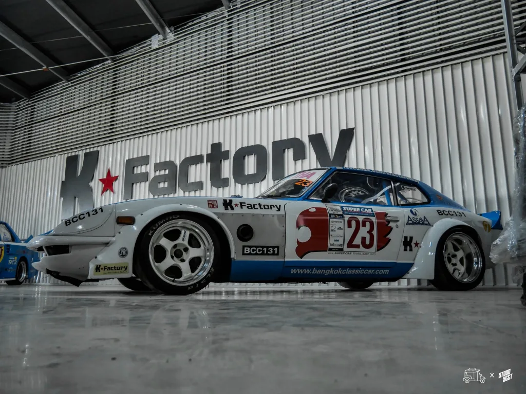 Classic Speed: K-Factory Datsun 260Z Shines at Thailand’s 2024 XO Autosport Event